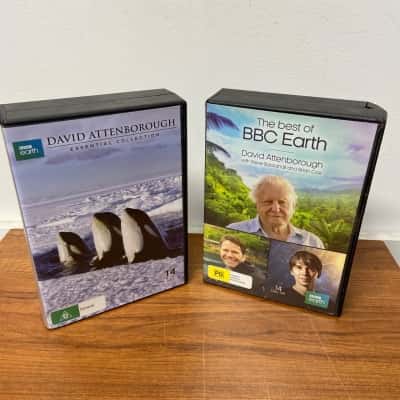 2 d box sets of David Attenborough and BBC Earth