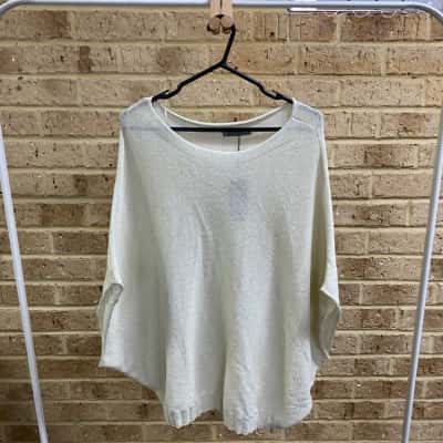 Katies Womens  TRUE KNITS LUREX KNITWEAR Size XL 