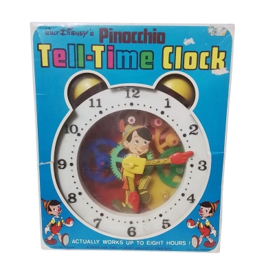 Walt disney tell time clock 