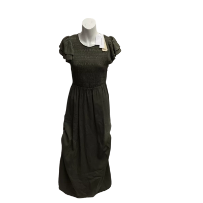 Forever New Womens  Size 10 Midi Dress Green / Olive 