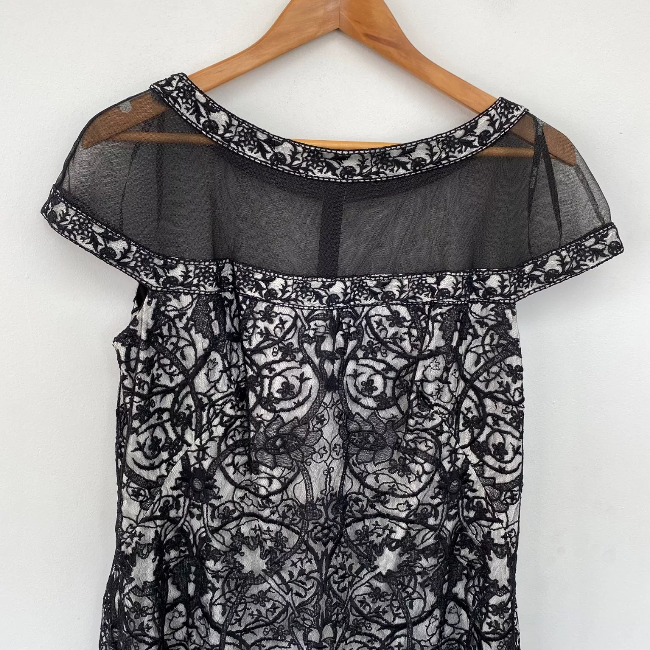 knee length dresses for ladies Belline Embroidered Chiffon Midi Dress – Tadashi Shoji Official Online  Boutique main image 1