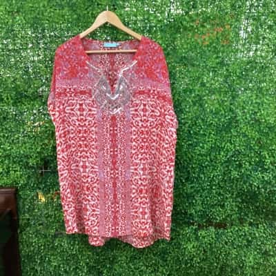 Blue Illusion Womens  Size 3 Multicoloured shirt