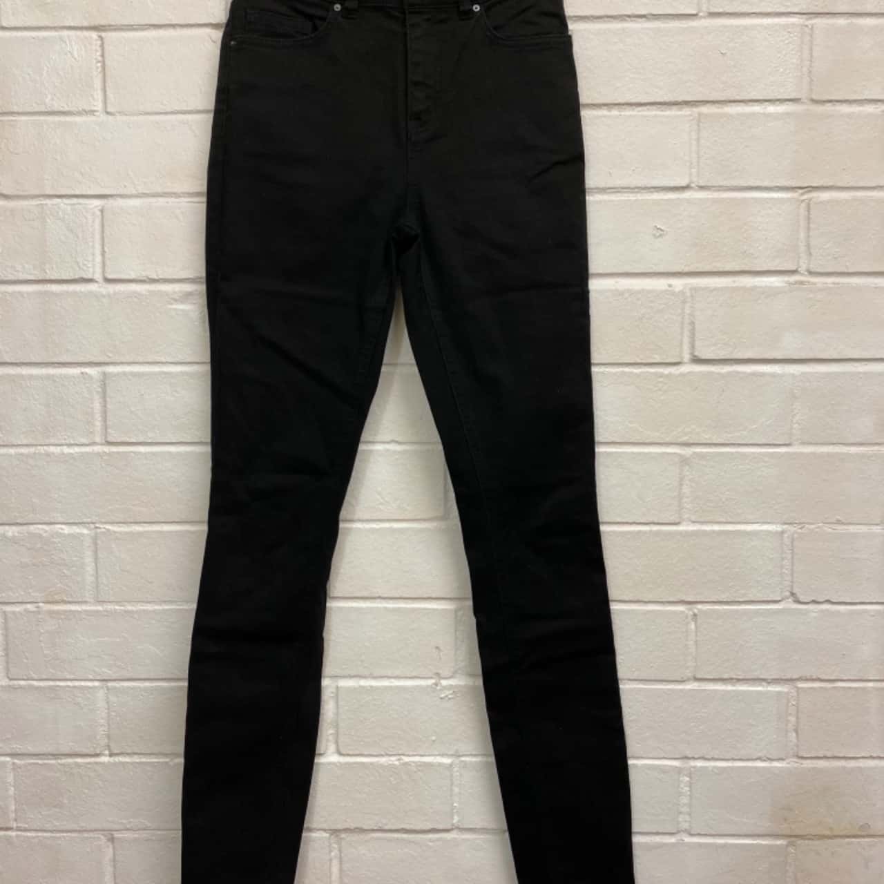 SABA Womens Black Jeans size W24 x L30 