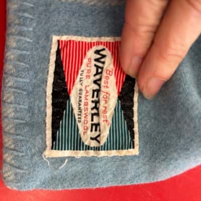 Waverley Pure Lambswool large blanket 