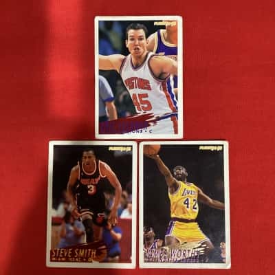 FLEER 1994 - 1995 NBA (Yellow font, White outline)