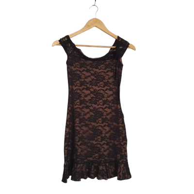 Tiger Mist Womens  Size XS Bodycon Dress Black  BNWT