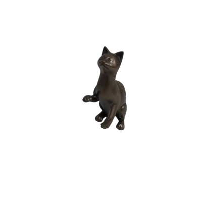 Vintage 2001 cat figurine 