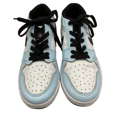 Nike Air23 Kids Sneakers Size 8US, 7.5UK, 35EUR 22.5cm Light Blue / White/Black