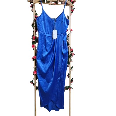 Womens Otto Mode Royal Blue Shakira Dress Size 10 RRP $179.00