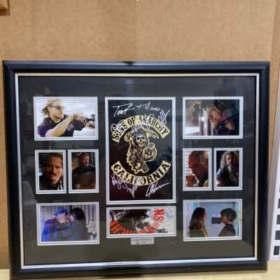 Sons Of Anarchy Framed Cast Member Picture Limited 380/500