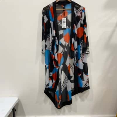 Taking Shape Womens  Size S Open Jacket Multicoloured 
