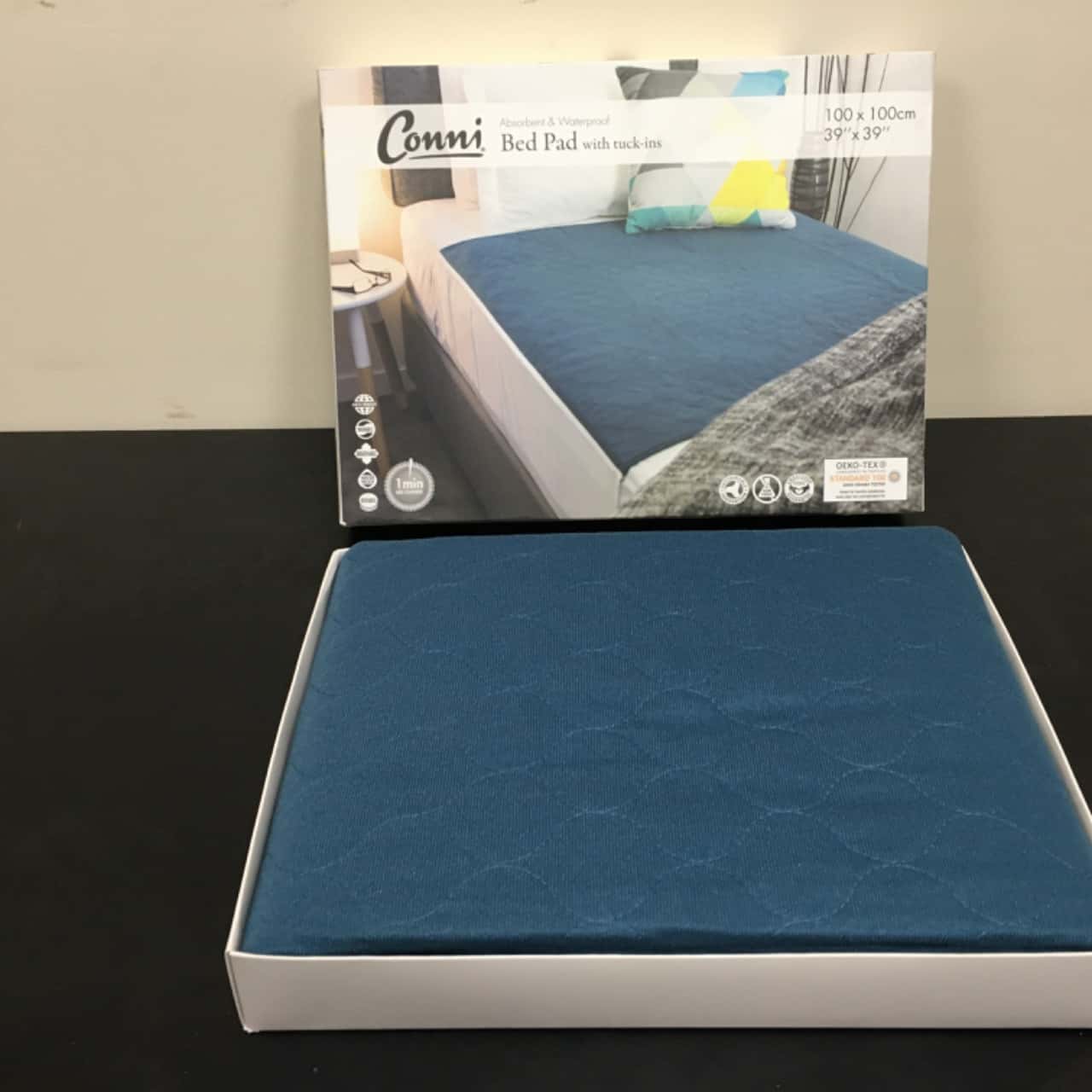 Conni Single/King Single Absorbant Bed Pad With TuckIns(s)