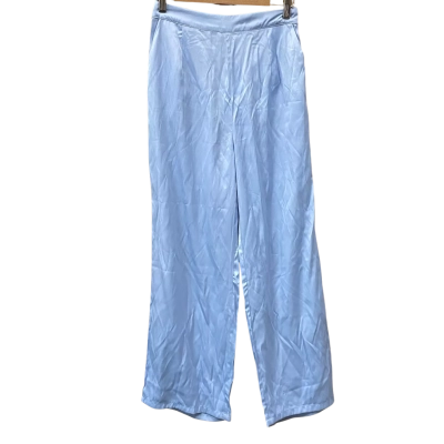 Twiice Sky Blue Satin Pants Size 10