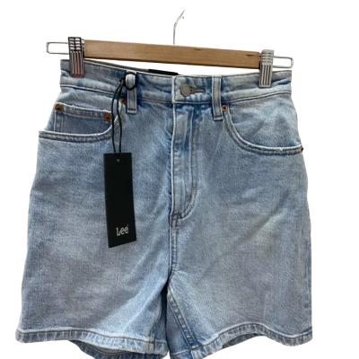 Lee Womens  Size 6 Denim Shorts Blue 