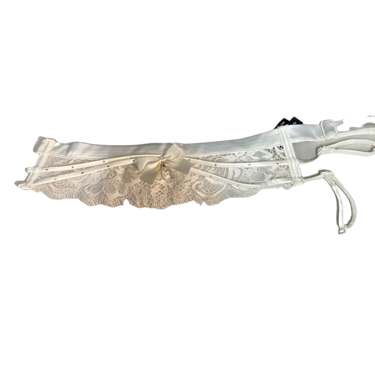 Honey Birdette Womens White (18cm Done up)Garter