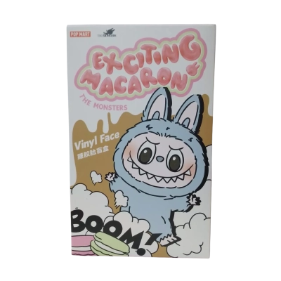 Pop Mart x The Monsters Exciting Macaron Collectable Plush Keychain Mystery Box