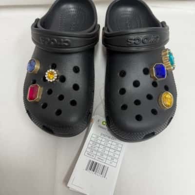 Crocs Kids  Size 13 Black  