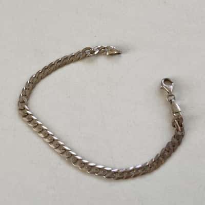 925 Sterling Silver Chain Bracelet 