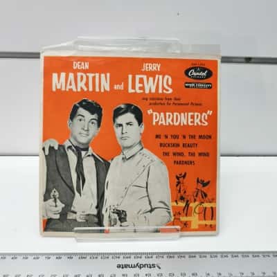 Dean Martin And Jerry Lewis Pardners Vinyl 