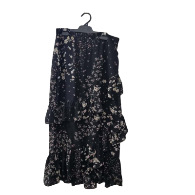 Sheike Women's Size 12 Tiered Floral Skirt 