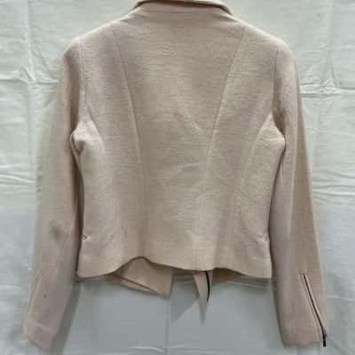 Marcs Womens Wool Jacket Size 8 Cream 