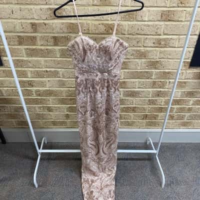 Bariano Womens sequin gown Size 6 