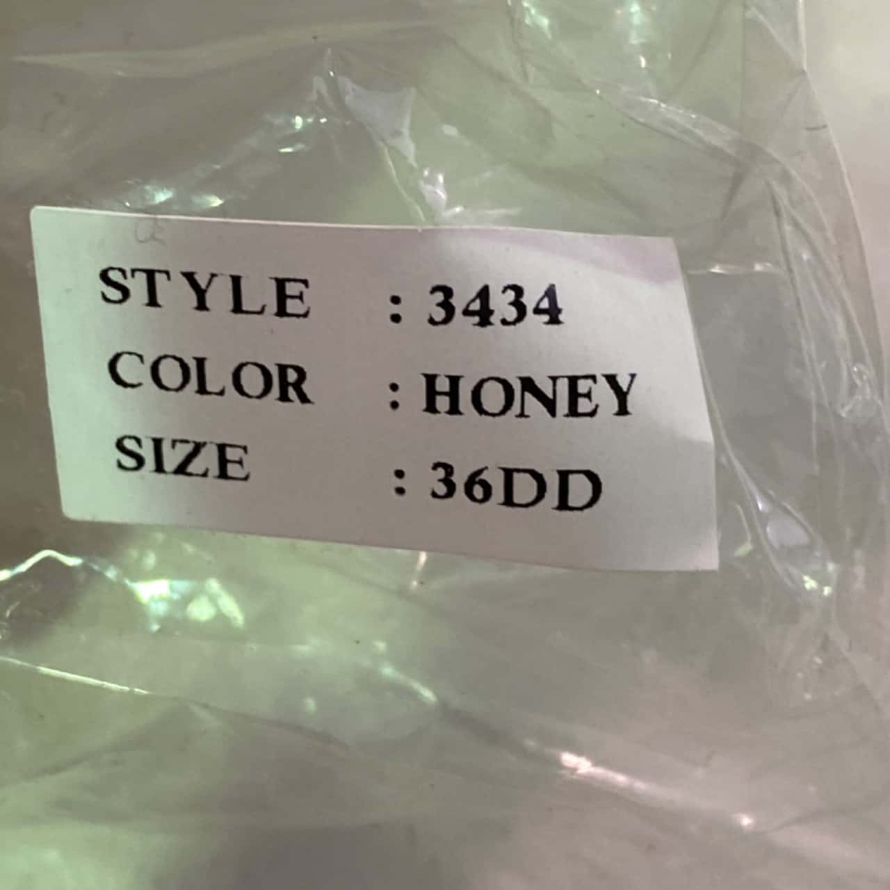 Intimo Sizing Intimo Womens Size 36DD Brown (s)