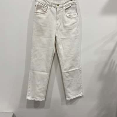 Ginger & Smart Womens  Size 27 Casual Jeans Cream 