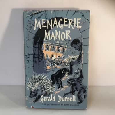 Vintage Menagerie Manor Hard Cover Book Gerald Durrell