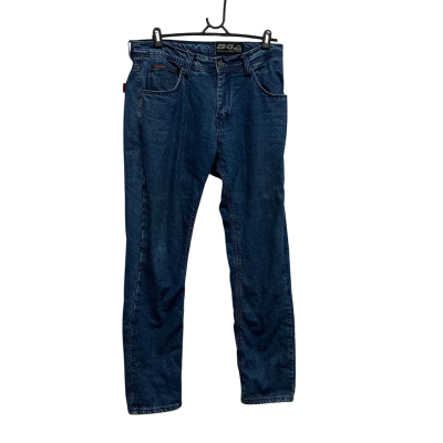  Mens  Size 34 Straight Leg Motorbike Kevlar Jeans Blue 