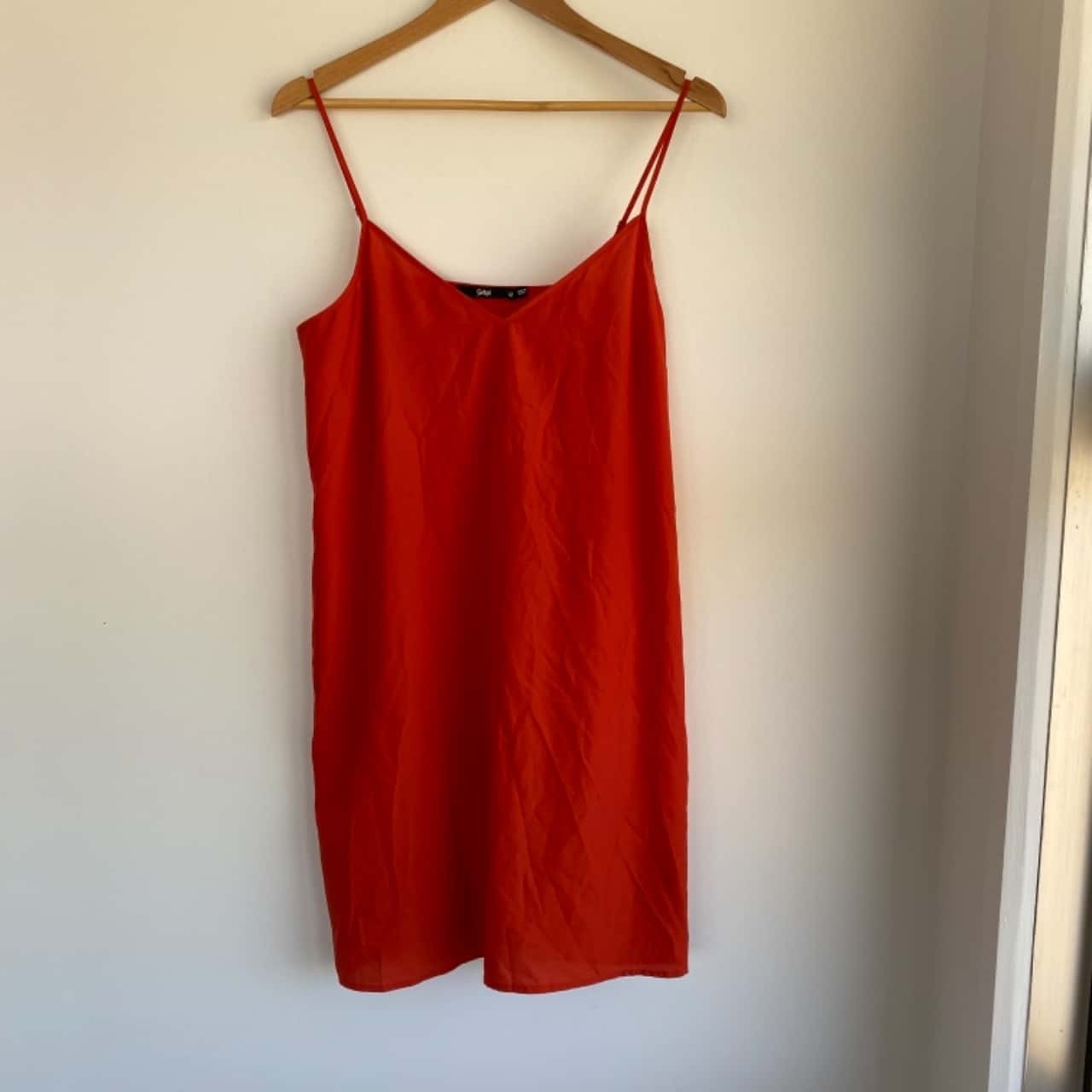 Sportsgirl Chemise Dress Orange Size 12 / L(s)