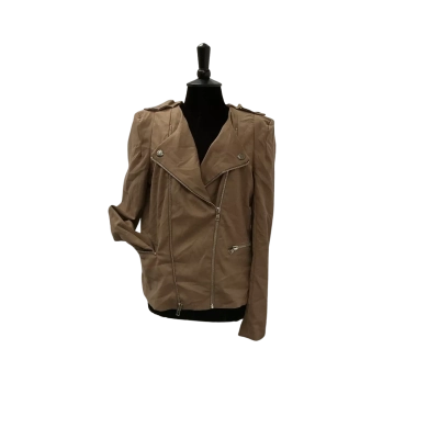  Claude d’Alban Womens  Size XL Bomber Jacket Brown 