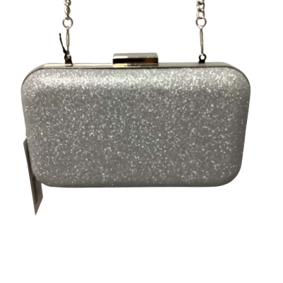 Sacha Drake Womens Clutch Silver 