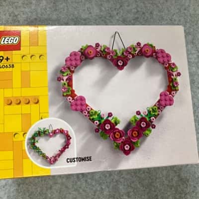 Lego creator heart ornament 40638