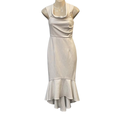 Two Sisters Womens Size 6 Bodycon/Off The Shoulder Dress White