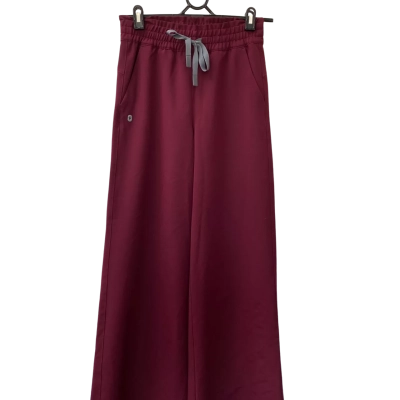 Figs Maroon    One Size Pants 