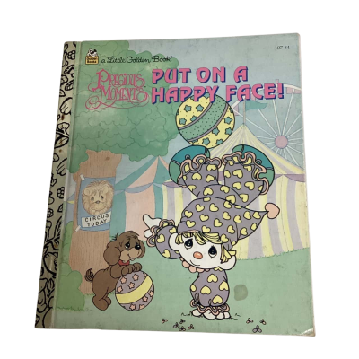 A Little Golden Book Precious Moments Put on a Happy Face!