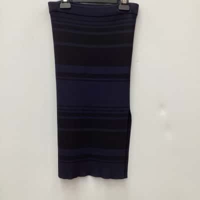 Country Road Womens  Size M A-Line Skirt Black  / Blue 
