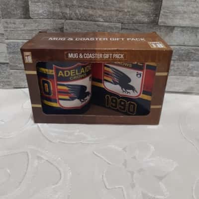 Adelaide Crows Mug & Coaster Gift Pack