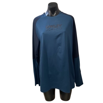 Oakley Mens  Size XL Long Sleeve Top Blue 