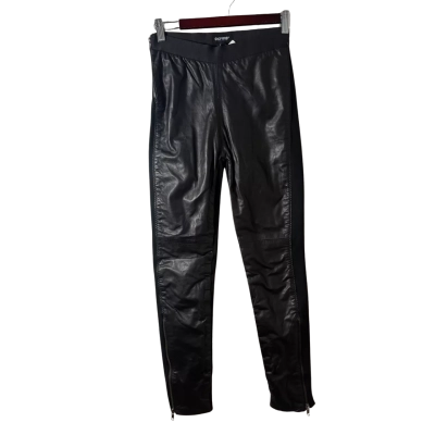 Oxford Womens  Size 6 Leather Pants Black  