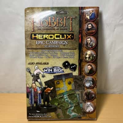 The Hobbit HeroClix Epic Campaign Starter Set