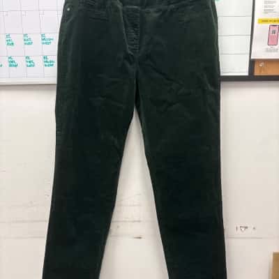 Blue Illusion Womens  Size XL Straight Leg Pants Green 