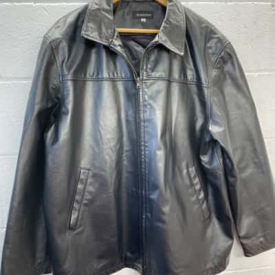  Mens expedition  Size XL Leather Jacket Black  