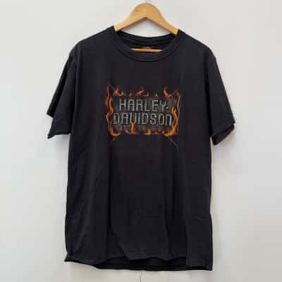 Hanes Beefy - Harley Davidson Tee - Size XXXL 