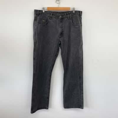 R.M. Williams Grey Straight Leg Jeans Size 40 