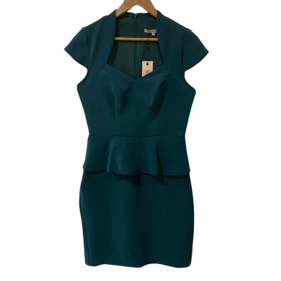 Review Womens  Size 12 Bodycon Dress Green 