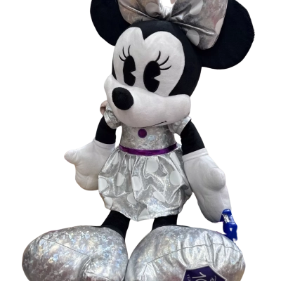 Disney 100 Years of Wonder Minnie Mouse Jumbo Classic Plush Soft Toy Gift