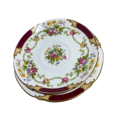 Shelly Durbarry Antique Fine Bone China TeaSet Cups. 