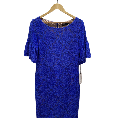 Ivanka Trump Womens Size 10 Blue Dress